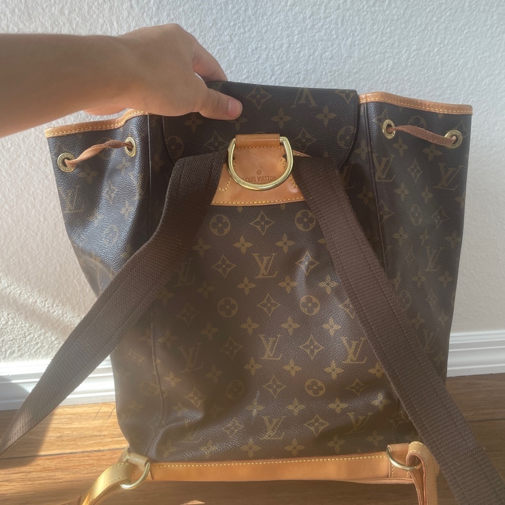 XL❤️Louis Vuitton Backpack VINTAGE MONOGRAM MONTSOURIS GM LV Backpack - Picture 14 of 17
